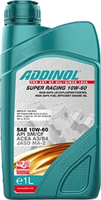 Моторное масло ADDINOL Super Racing 10W-60, синтетическое, 1 л