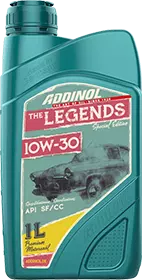 Полусинтетическое моторное масло для раритетных автомобилей ADDINOL Legends 10W-30, 1 л