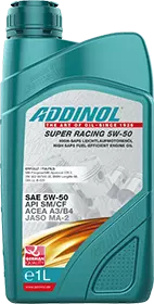Моторное масло ADDINOL Super Racing 5W-50 синтетическое, 1 л