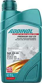 Моторное масло ADDINOL Premium 020 C5 0W-20 синтетическое, 1 л