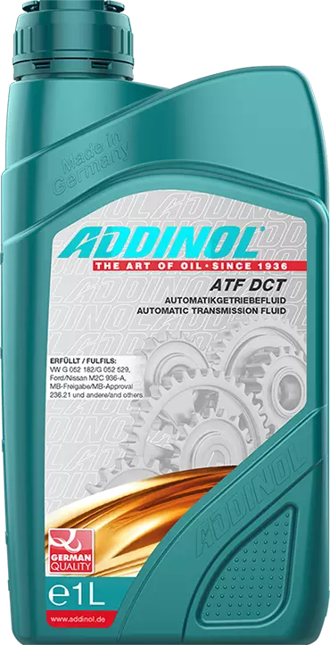 Трансмиссионное масло для роботизированной АКПП с двумя сцеплениями ADDINOL ATF DCT синтетическое, 1 л