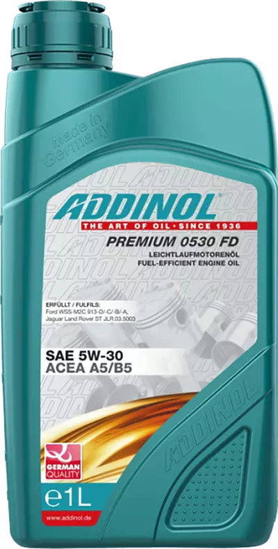 Моторное масло ADDINOL Premium 0530 FD, 5W-30, синтетическое, 1 л