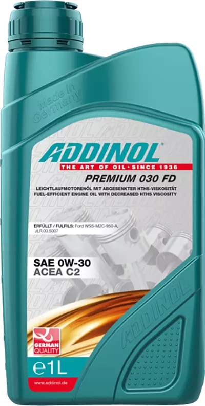Моторное масло ADDINOL Premium 030 FD, 0W-30, синтетическое, 1 л