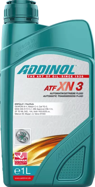 Трансмиссионное масло для АКПП ADDINOL ATF XN 3 минеральное, 1 л