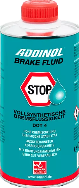 Тормозная жидкость ADDINOL Brake Fluid Dot 4, 0.5 л
