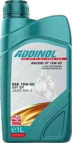 Моторное масло для 4Т двигателей ADDINOL Racing 4T 15W-50 полусинтетическое, 1 л