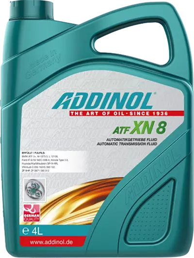 Трансмиссионное масло для АКПП ADDINOL ATF XN 8 синтетическое, 4 л