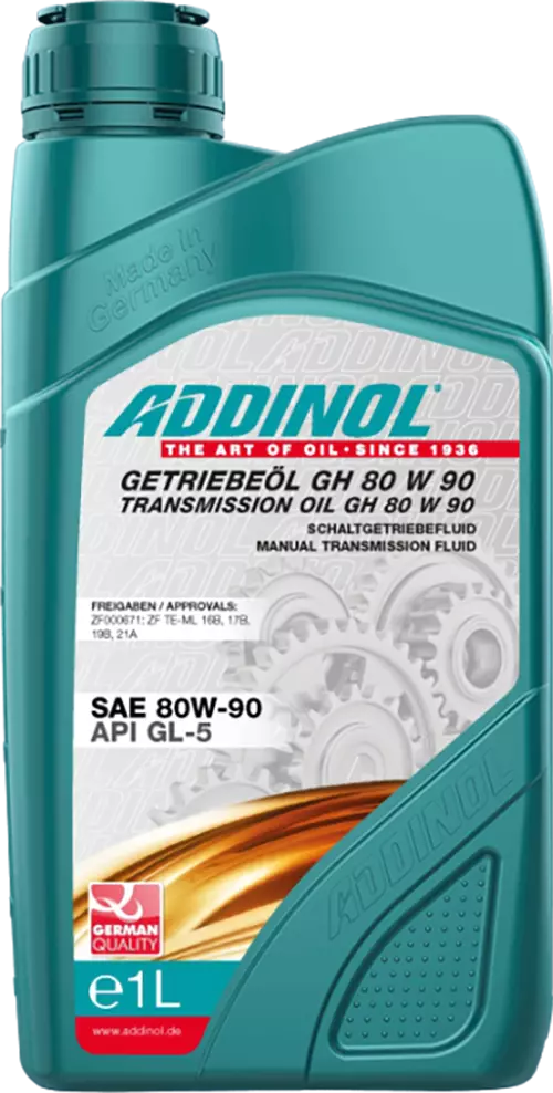 Трансмиссионное масло для МКПП ADDINOL Getriebeol GH 80W-90 минеральное, 1 л