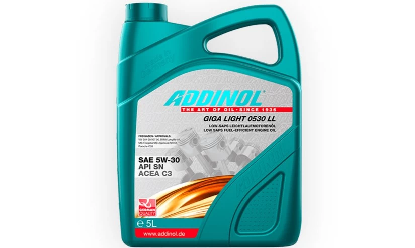 ADDINOL Giga Light 0530 LL, синтетическое моторное масло