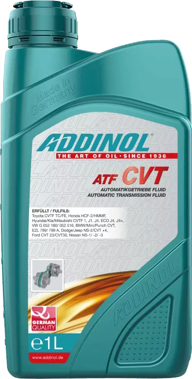 Трансмиссионное масло для вариатора ADDINOL ATF CVT синтетическое, 1 л