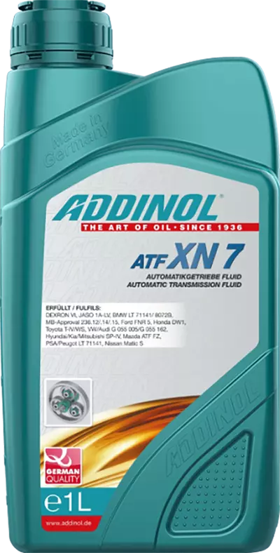 Трансмиссионное масло для АКПП ADDINOL ATF XN 7 синтетическое, 1 л