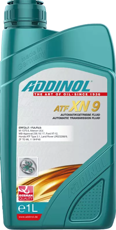 Трансмиссионное масло для АКПП ADDINOL ATF XN 9 синтетическое, 1 л