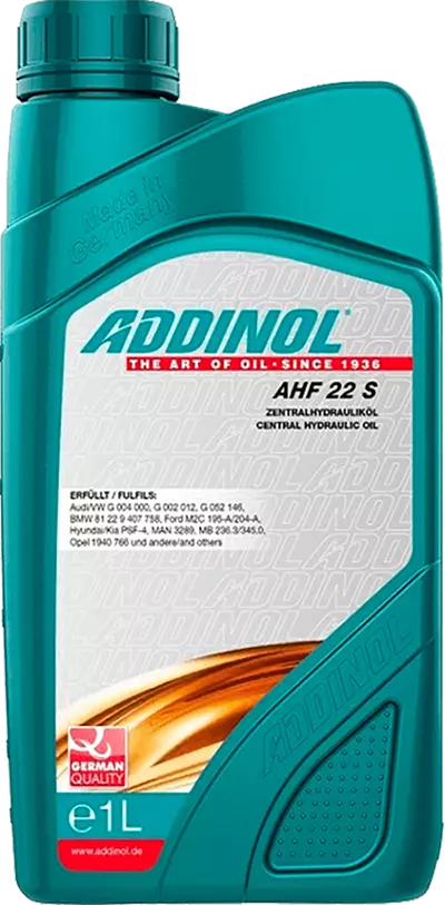 Гидравлическая жидкость ADDINOL AHF 22 S, 1 л