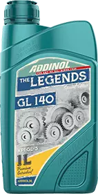 Минеральное трансмиссионное масло для раритетных автомобилей ADDINOL Legends GL 140, 1 л