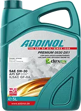 Моторное масло ADDINOL Premium 0530 DX1, 5W-30, синтетическое, 5 л